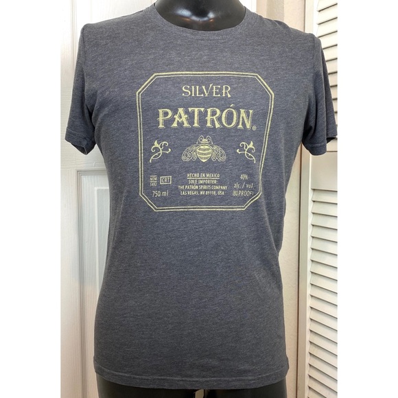silver patron t shirt